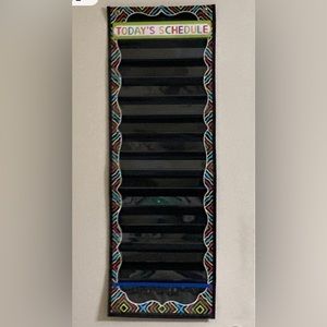 Today’s Schedule Chart